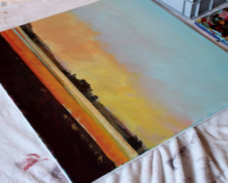 Original Impressionism Landscape Painting by Kai Hoge