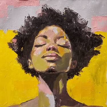 Original Portraiture Women Paintings by Shai Yossef