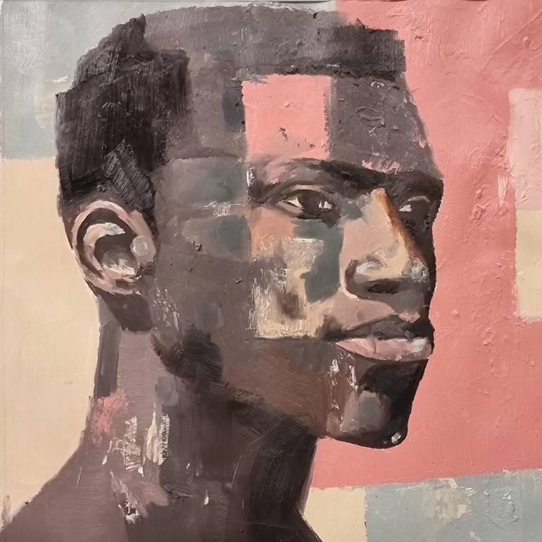 Original Portraiture Men Paintings by Shai Yossef