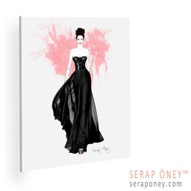 Print of Fashion Drawings by SERAP ÖNEY