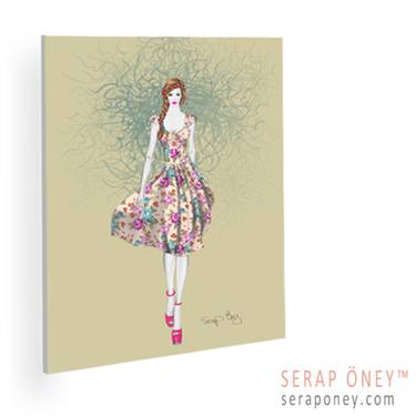 Print of Fashion Drawings by SERAP ÖNEY