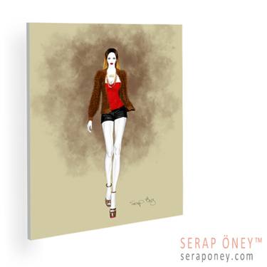 Print of Fashion Drawings by SERAP ÖNEY