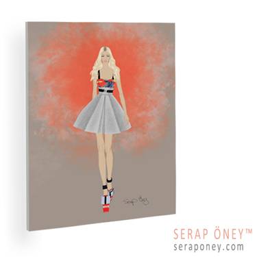 Print of Fine Art Fashion Drawings by SERAP ÖNEY