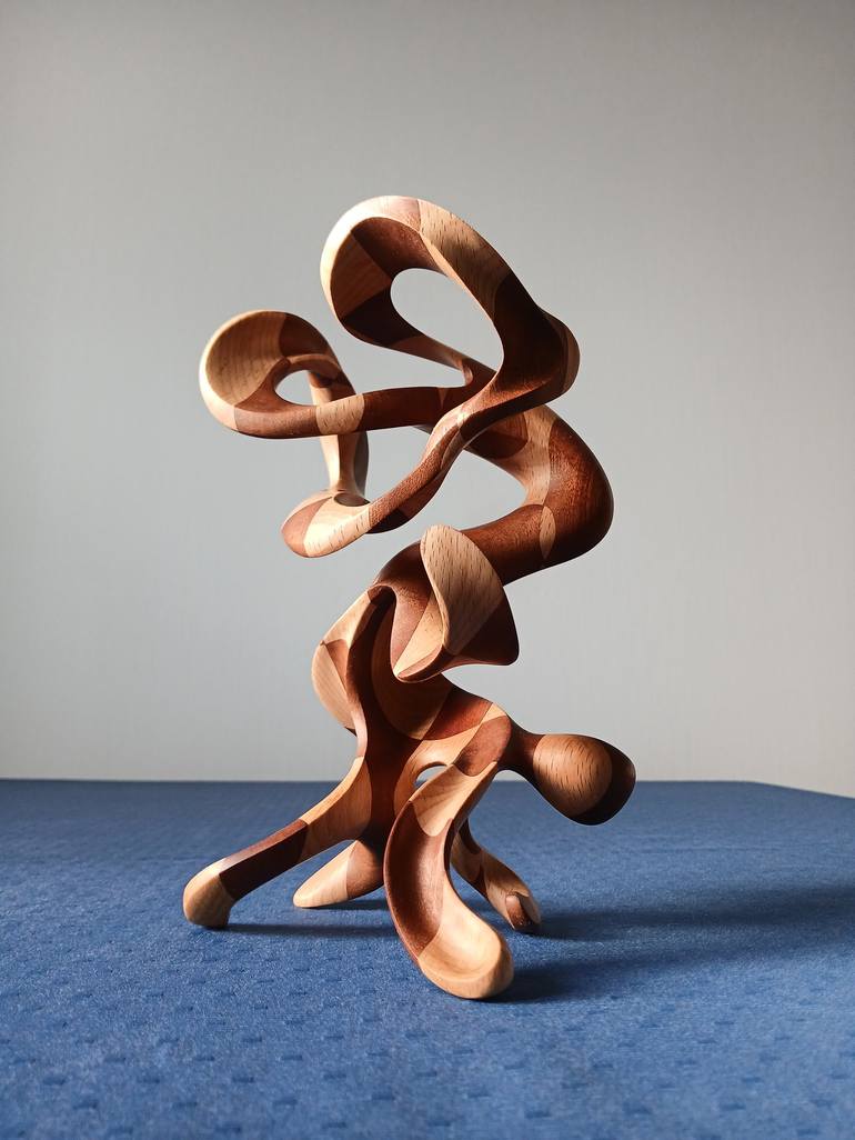 Original Conceptual Abstract Sculpture by Massimiliano Capraro