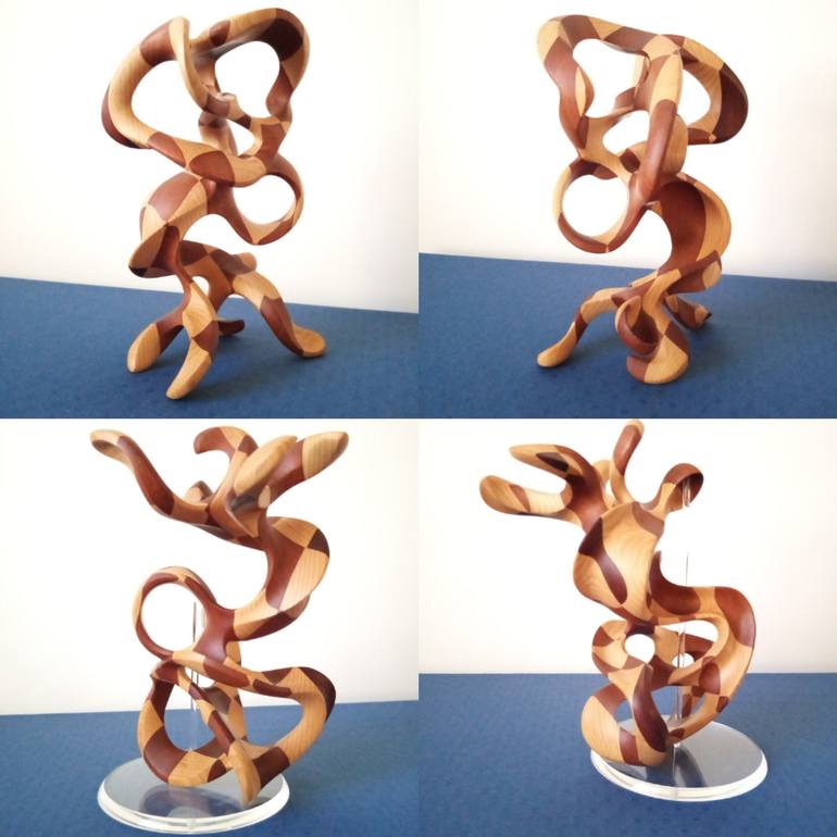 Original Abstract Sculpture by Massimiliano Capraro