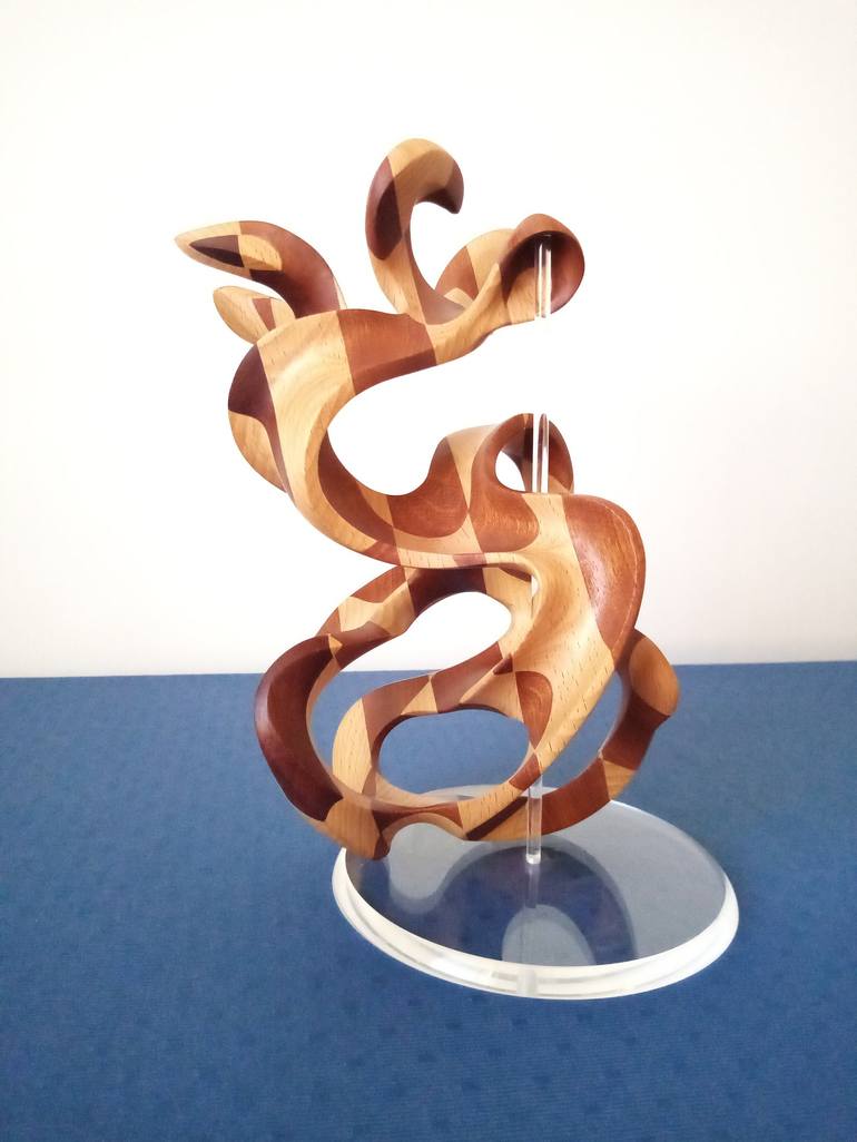 Original Abstract Sculpture by Massimiliano Capraro