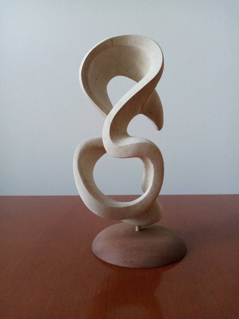 Original Conceptual Abstract Sculpture by Massimiliano Capraro