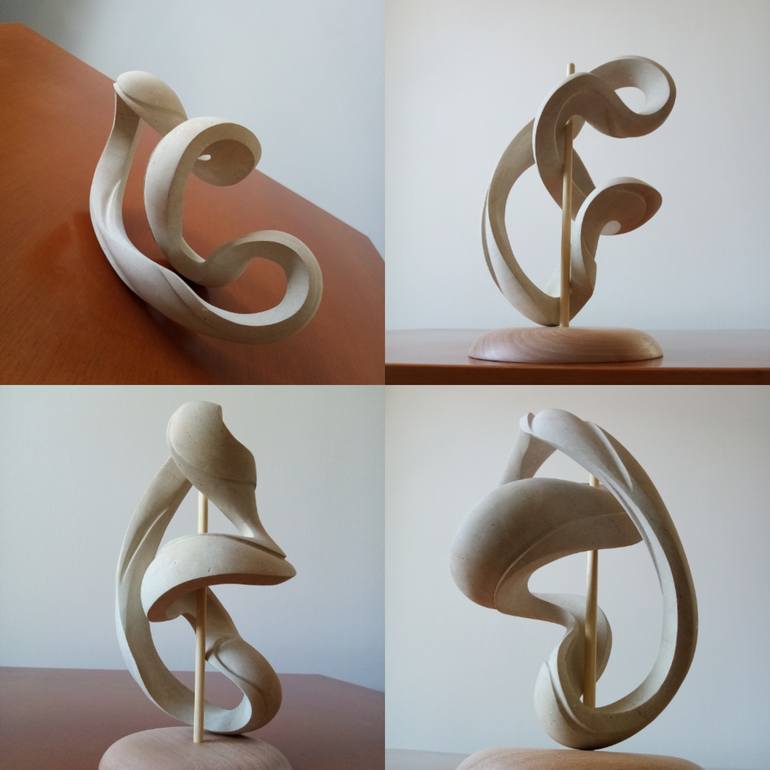 Original Conceptual Abstract Sculpture by Massimiliano Capraro
