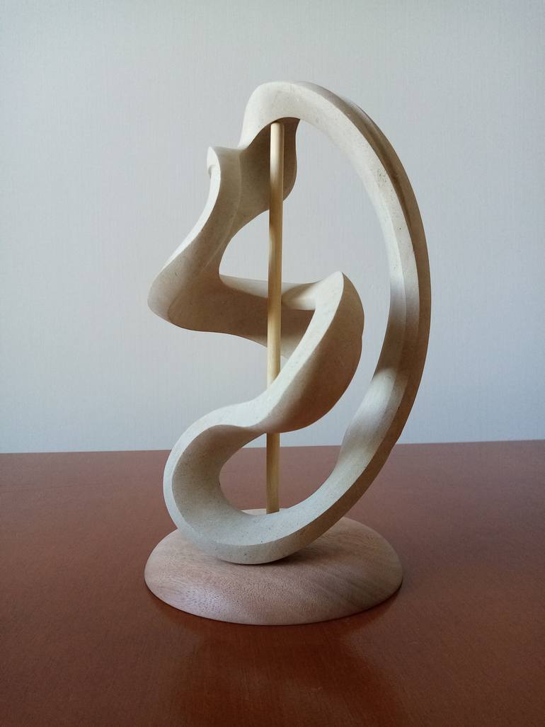 Original Conceptual Abstract Sculpture by Massimiliano Capraro