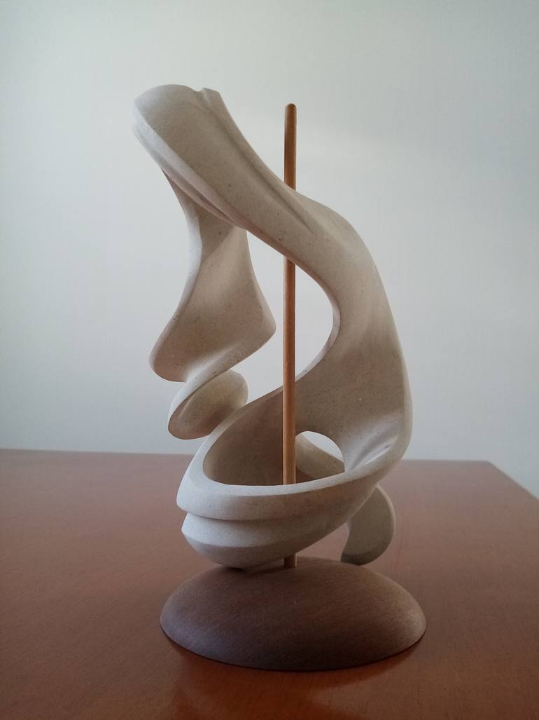 Original Abstract Expressionism Abstract Sculpture by Massimiliano Capraro