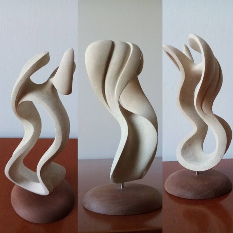 Original Conceptual Abstract Sculpture by Massimiliano Capraro