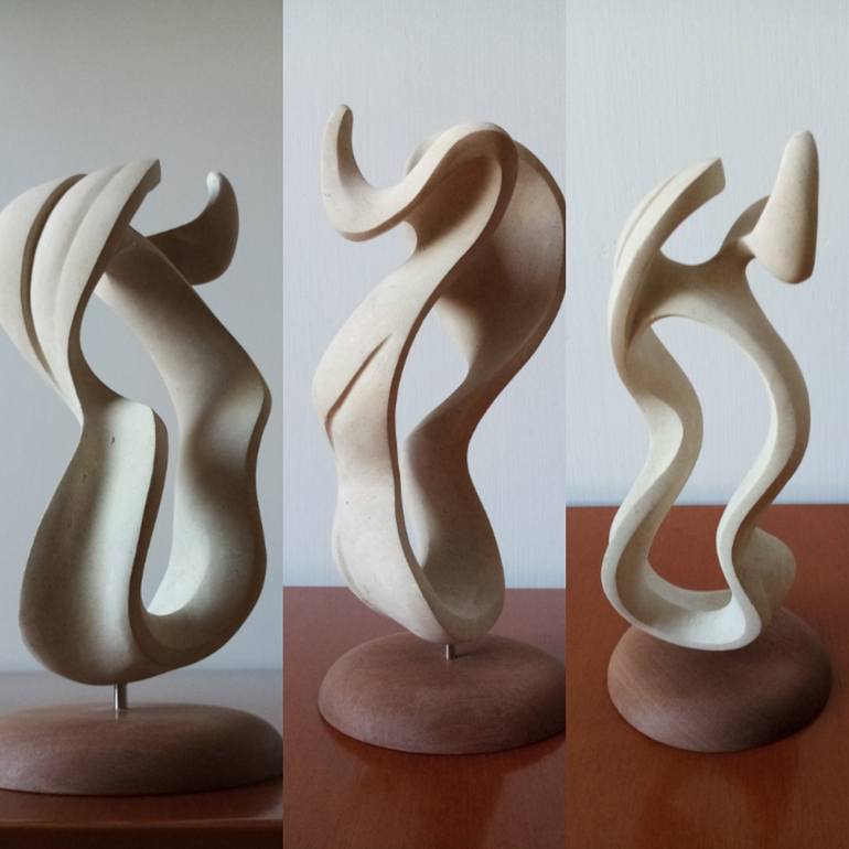 Original Conceptual Abstract Sculpture by Massimiliano Capraro