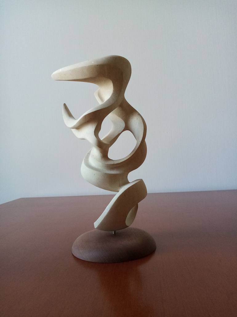 Original Conceptual Abstract Sculpture by Massimiliano Capraro
