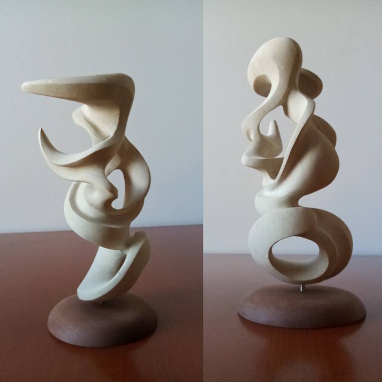 Original Conceptual Abstract Sculpture by Massimiliano Capraro