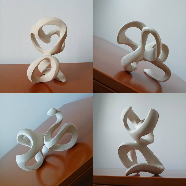 Original Conceptual Abstract Sculpture by Massimiliano Capraro