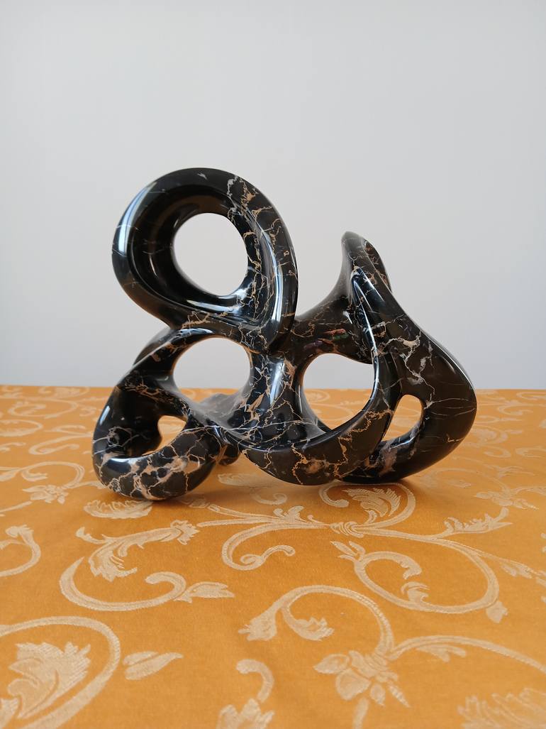 Original Art Deco Abstract Sculpture by Massimiliano Capraro