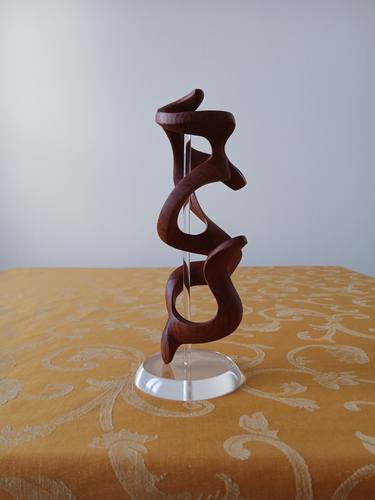 Original Abstract Expressionism Abstract Sculpture by Massimiliano Capraro