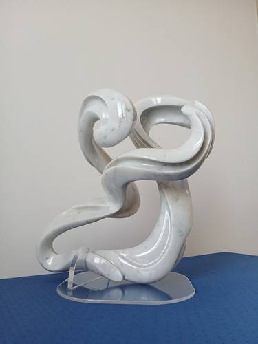 Original Abstract Expressionism Abstract Sculpture by Massimiliano Capraro