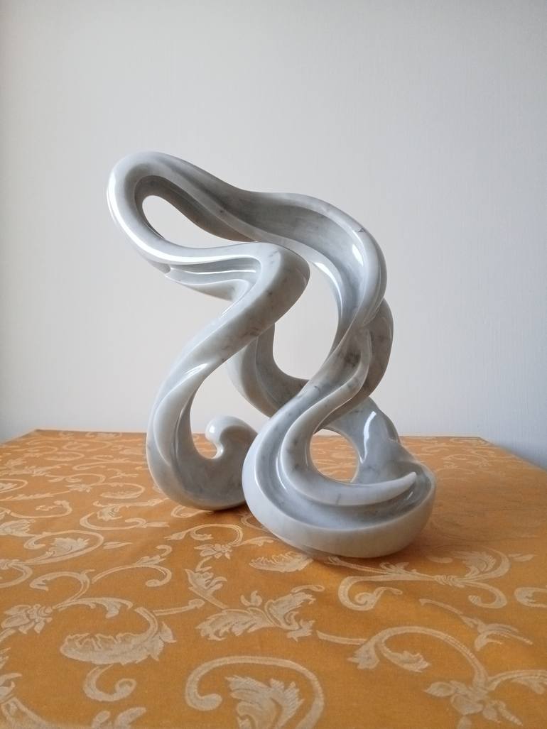 Original Abstract Expressionism Abstract Sculpture by Massimiliano Capraro