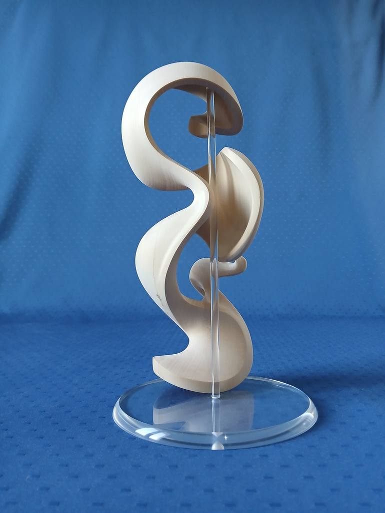 Original Abstract Expressionism Abstract Sculpture by Massimiliano Capraro