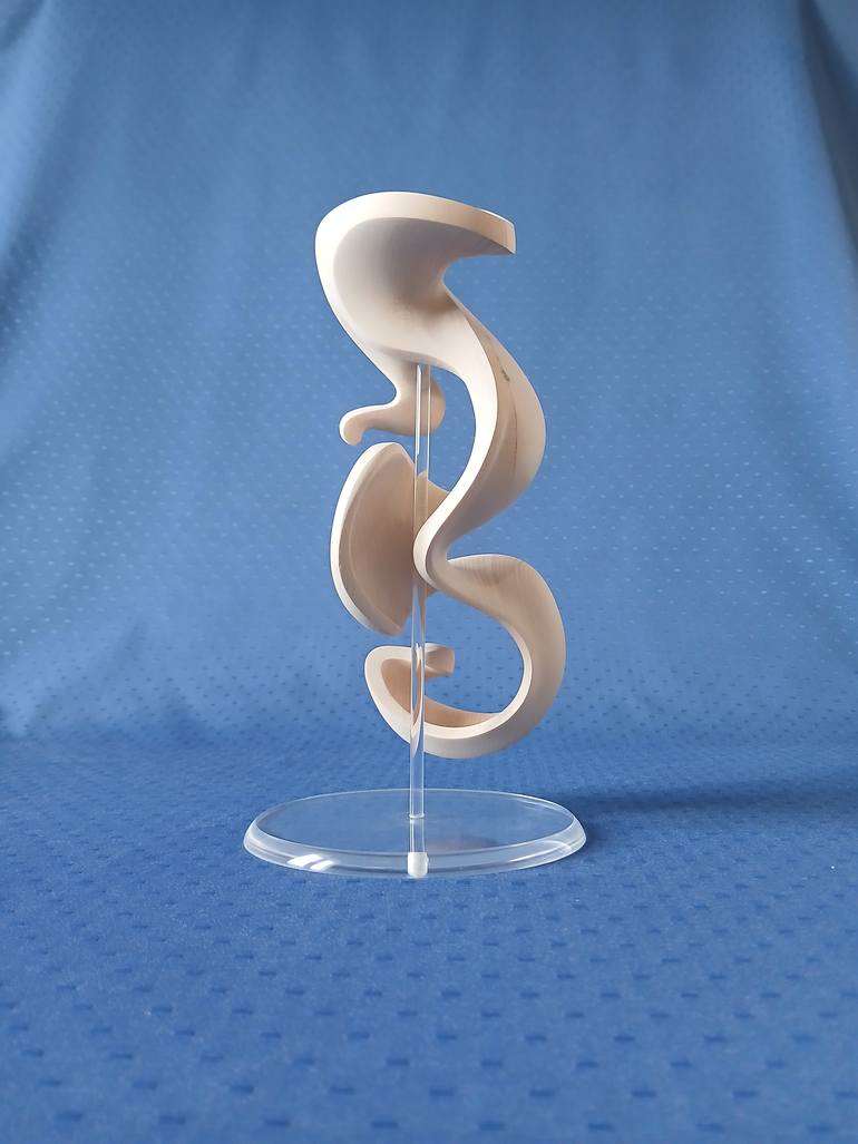 Original Abstract Expressionism Abstract Sculpture by Massimiliano Capraro