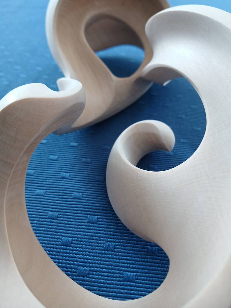 Original Conceptual Abstract Sculpture by Massimiliano Capraro