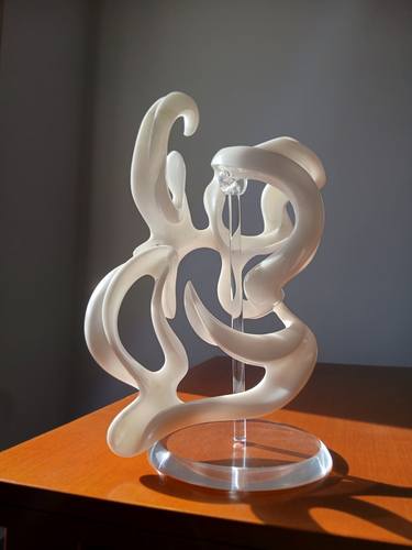 Original Abstract Expressionism Abstract Sculpture by Massimiliano Capraro