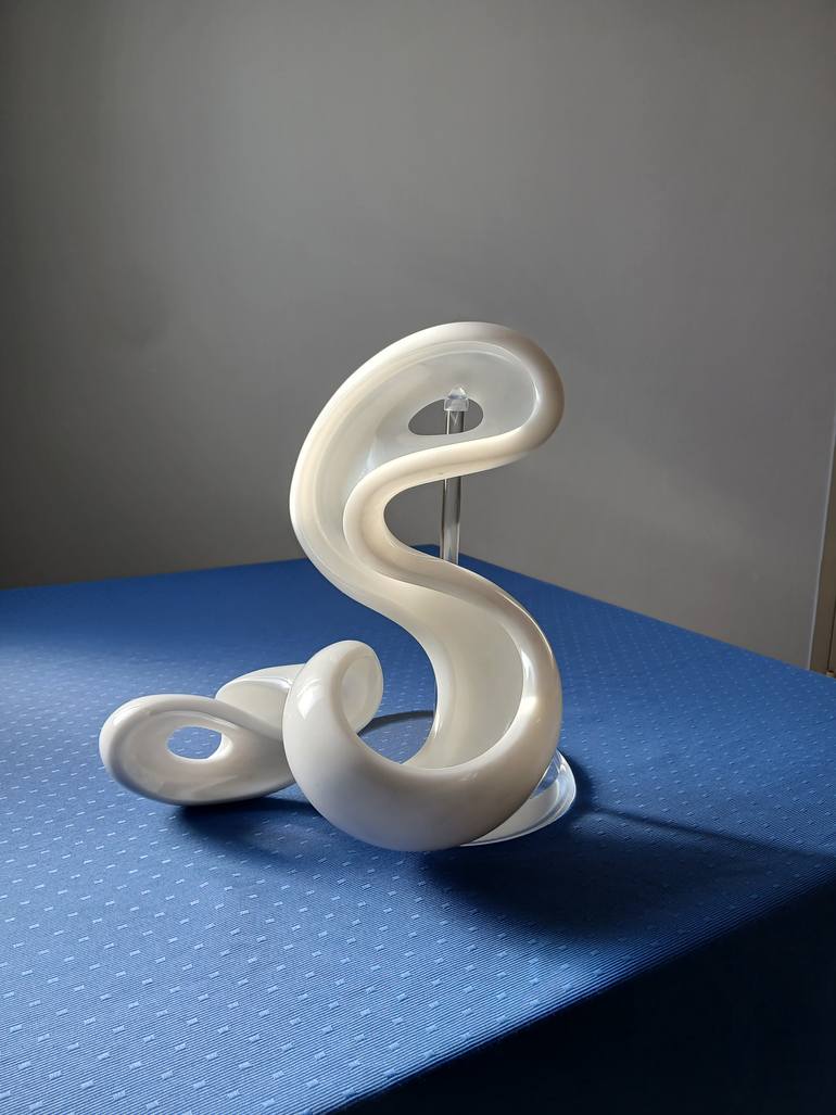 Original Abstract Expressionism Abstract Sculpture by Massimiliano Capraro