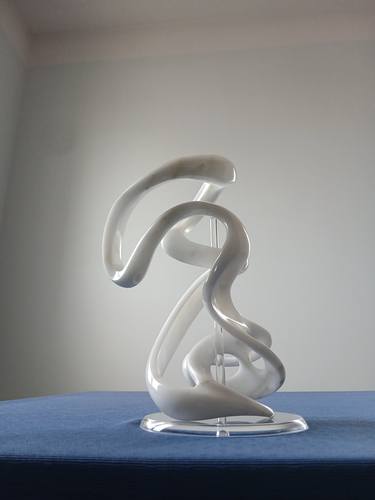 Original Abstract Expressionism Abstract Sculpture by Massimiliano Capraro
