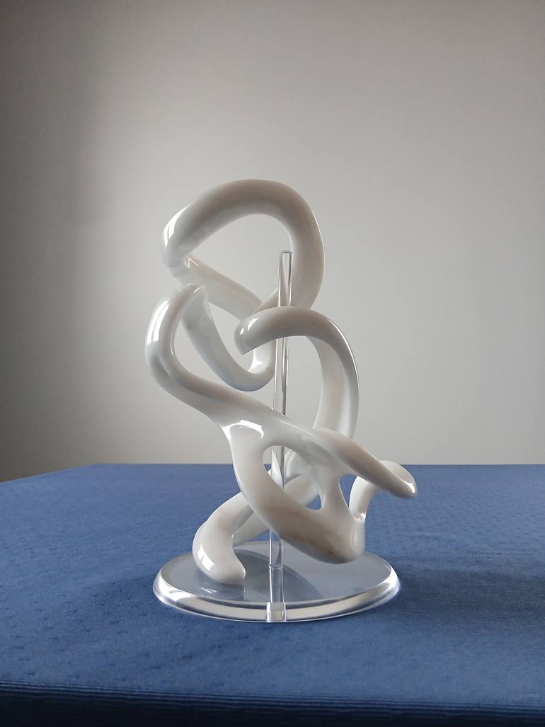 Original Abstract Expressionism Abstract Sculpture by Massimiliano Capraro