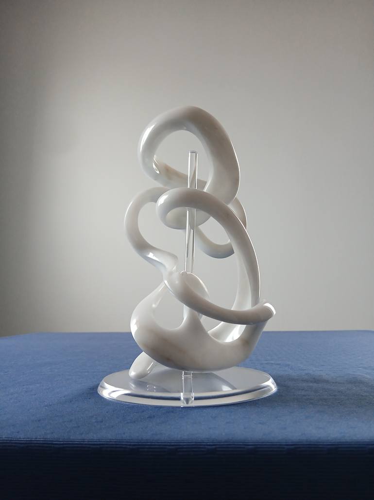 Original Abstract Expressionism Abstract Sculpture by Massimiliano Capraro