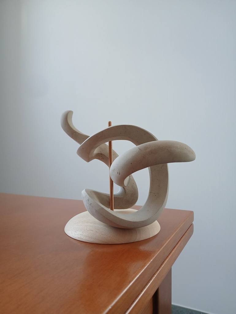 Original Abstract Expressionism Abstract Sculpture by Massimiliano Capraro