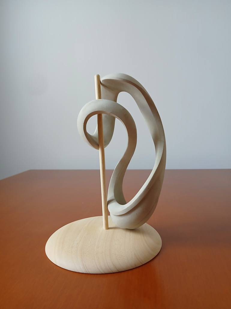 Original Abstract Expressionism Abstract Sculpture by Massimiliano Capraro