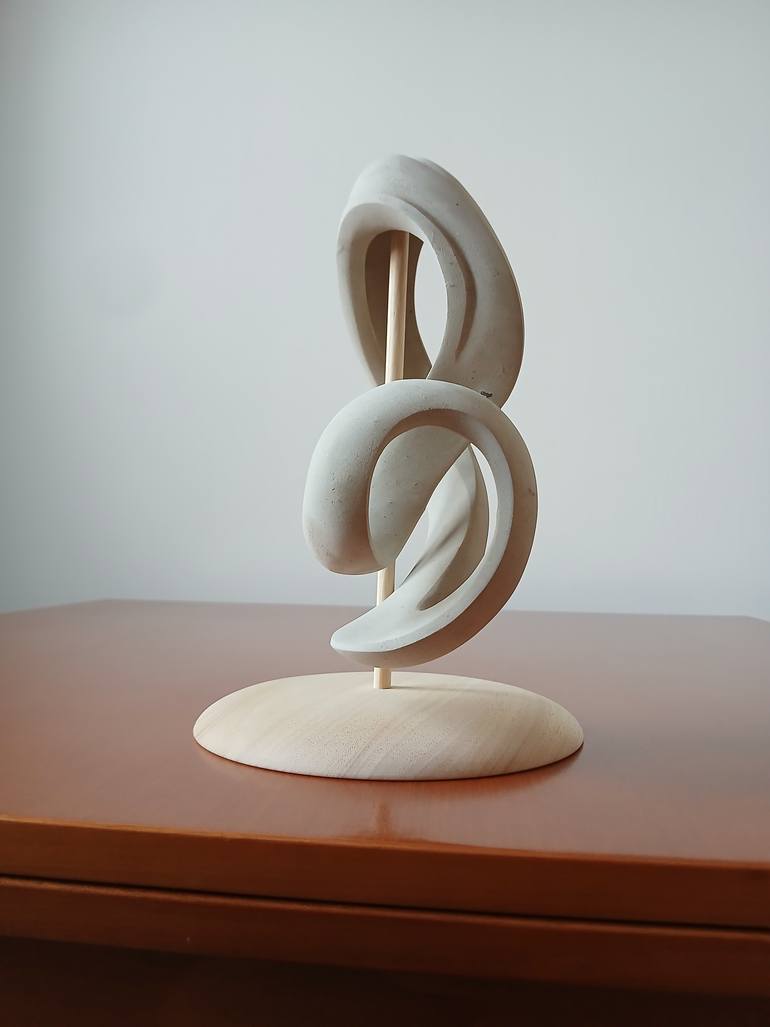 Original Abstract Expressionism Abstract Sculpture by Massimiliano Capraro