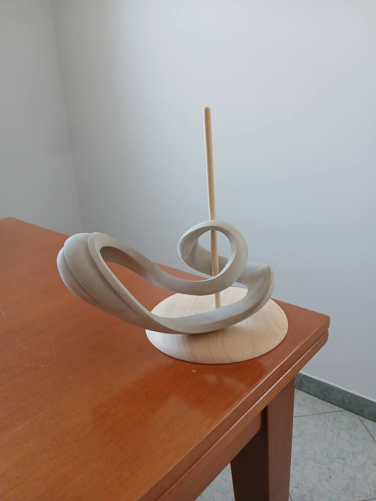 Original Abstract Expressionism Abstract Sculpture by Massimiliano Capraro