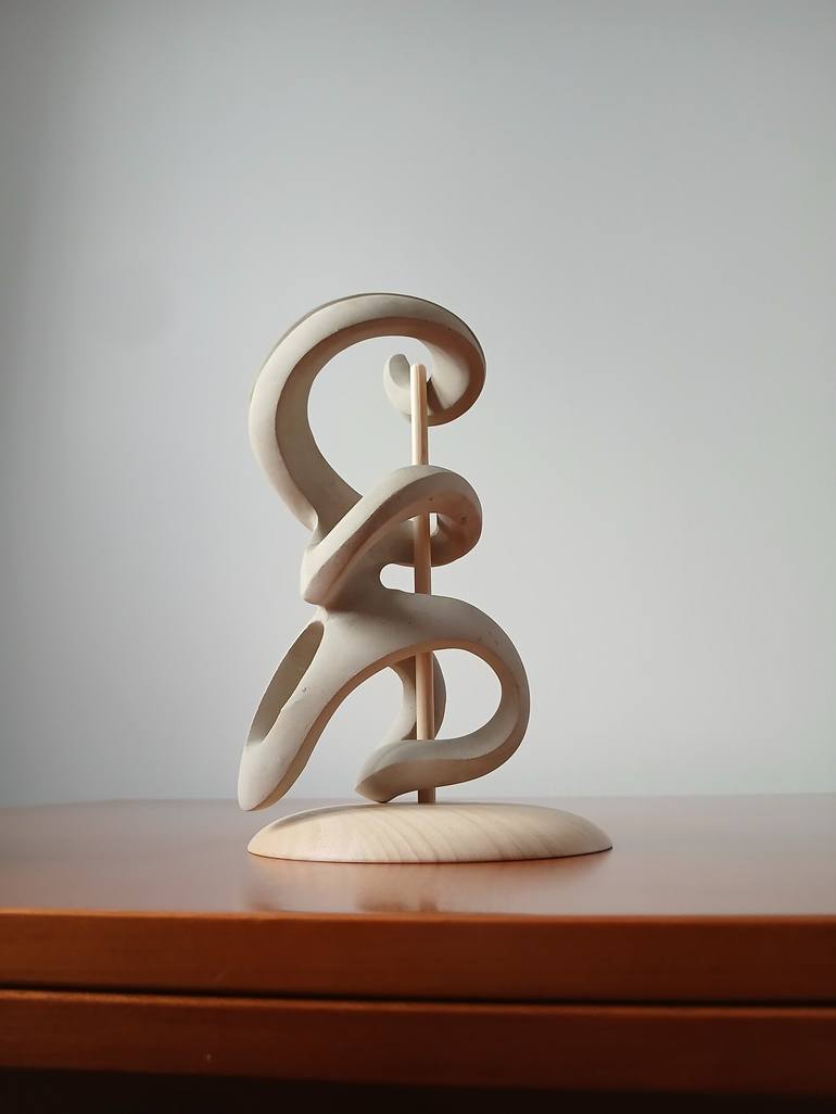 Original Abstract Expressionism Abstract Sculpture by Massimiliano Capraro