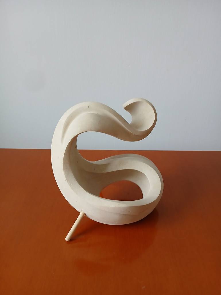 Original Abstract Expressionism Abstract Sculpture by Massimiliano Capraro