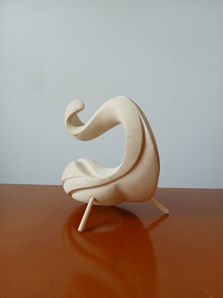 Original Abstract Expressionism Abstract Sculpture by Massimiliano Capraro