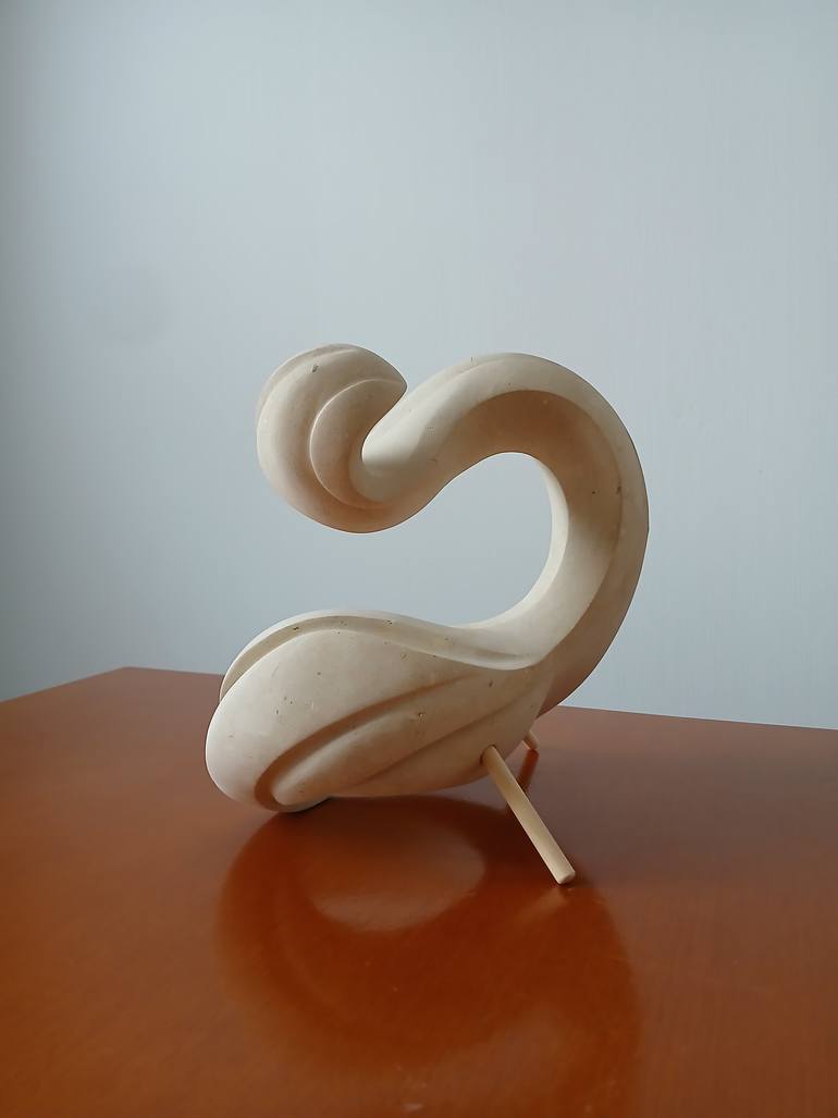 Original Abstract Expressionism Abstract Sculpture by Massimiliano Capraro