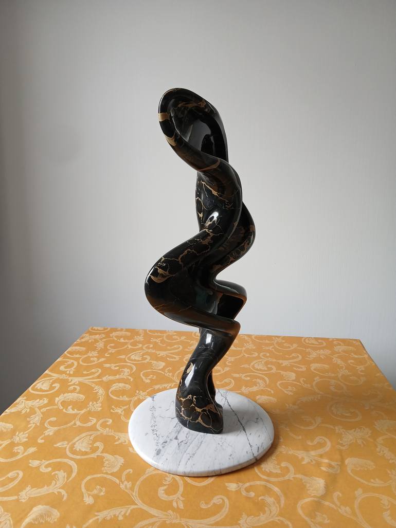 Original Abstract Expressionism Abstract Sculpture by Massimiliano Capraro