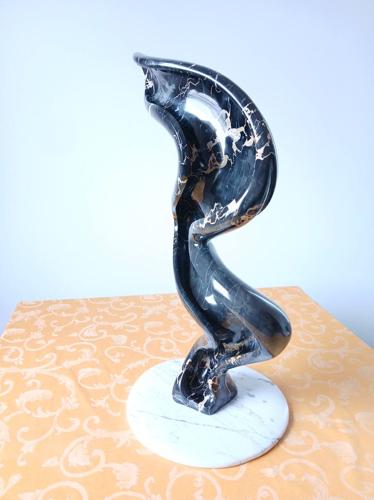 Original Abstract Expressionism Abstract Sculpture by Massimiliano Capraro