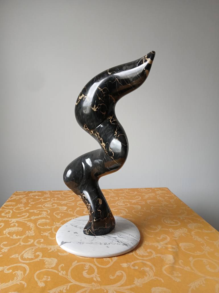 Original Abstract Expressionism Abstract Sculpture by Massimiliano Capraro