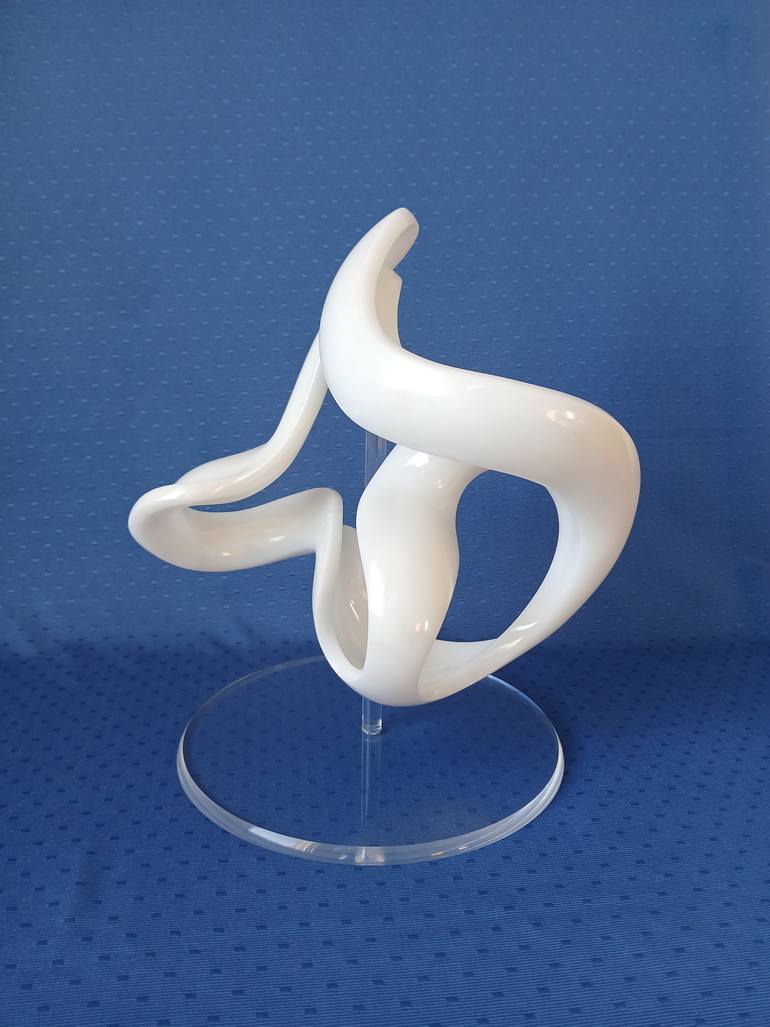 Original Abstract Expressionism Abstract Sculpture by Massimiliano Capraro