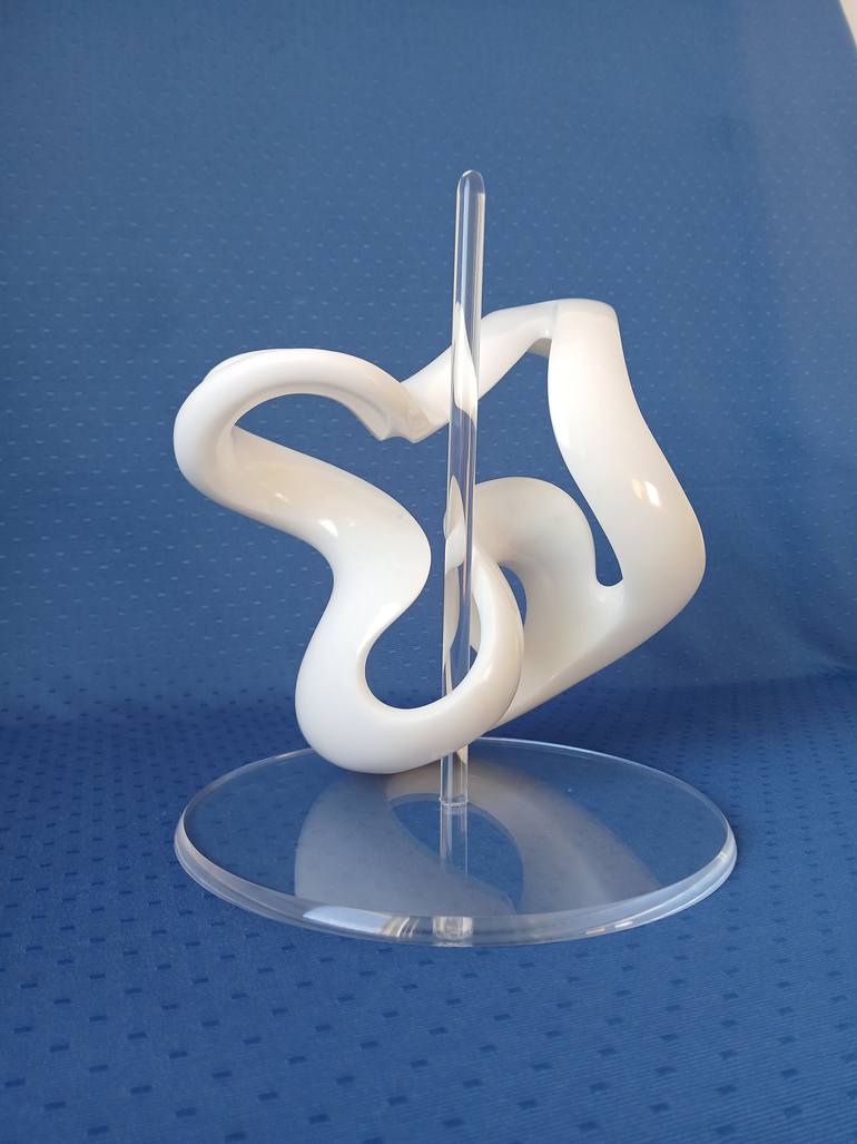 Original Abstract Expressionism Abstract Sculpture by Massimiliano Capraro
