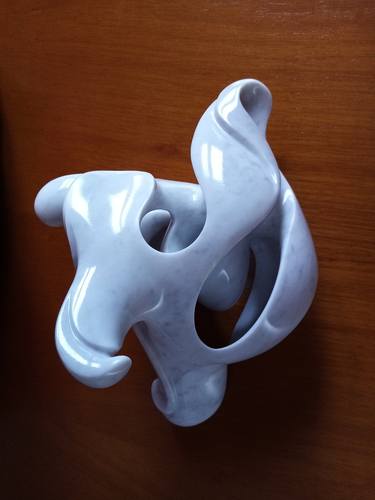 Original Figurative Abstract Sculpture by Massimiliano Capraro