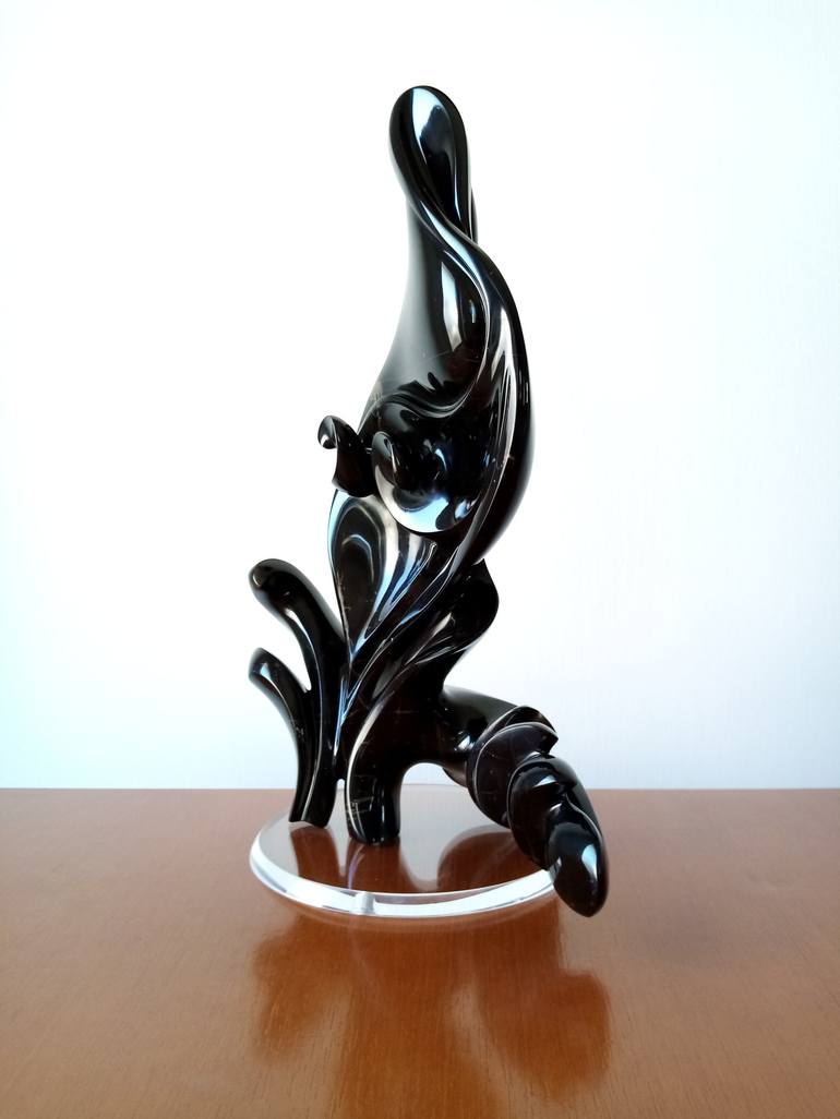 Original Abstract Expressionism Abstract Sculpture by Massimiliano Capraro
