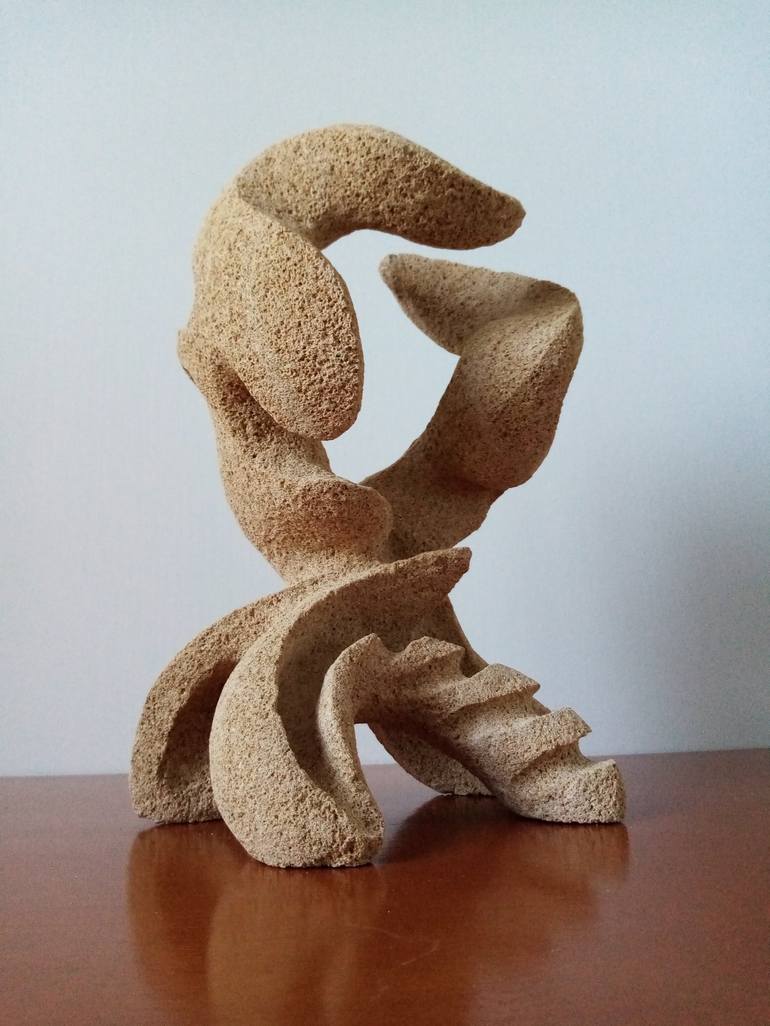 Original Abstract Sculpture by Massimiliano Capraro