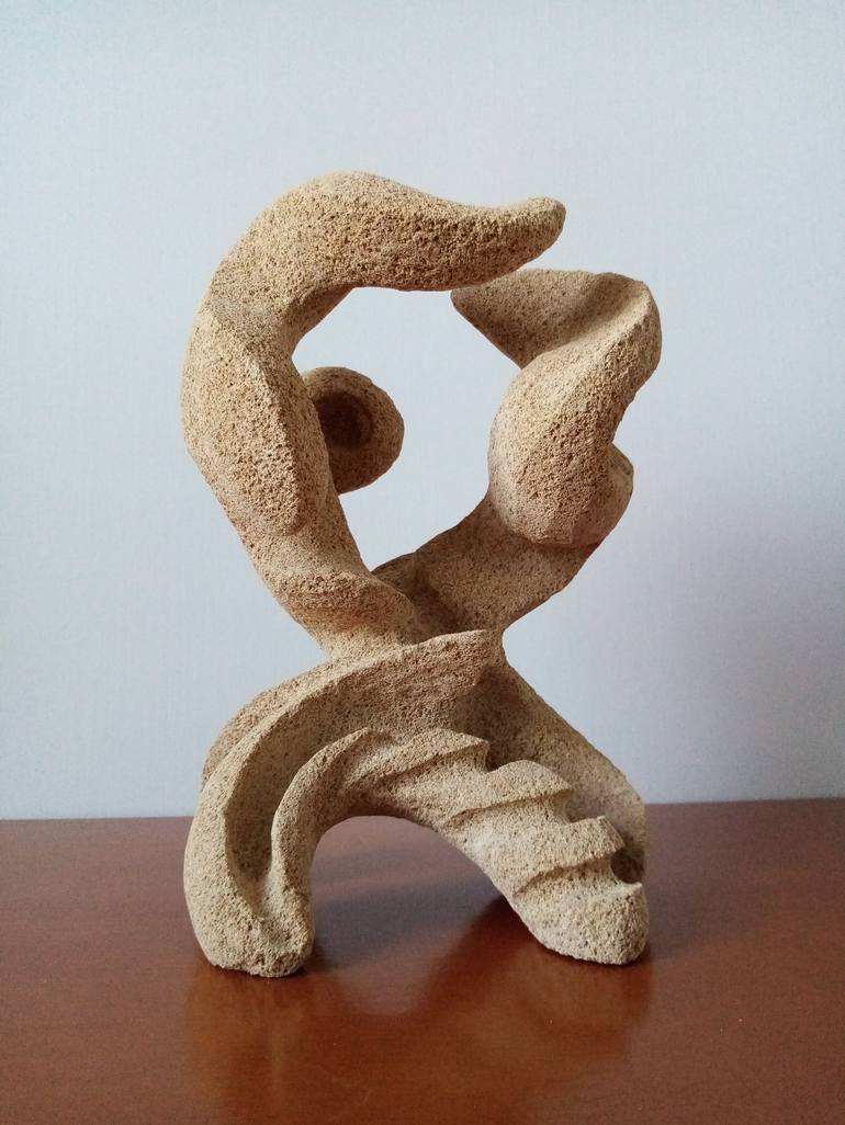 Original Abstract Sculpture by Massimiliano Capraro