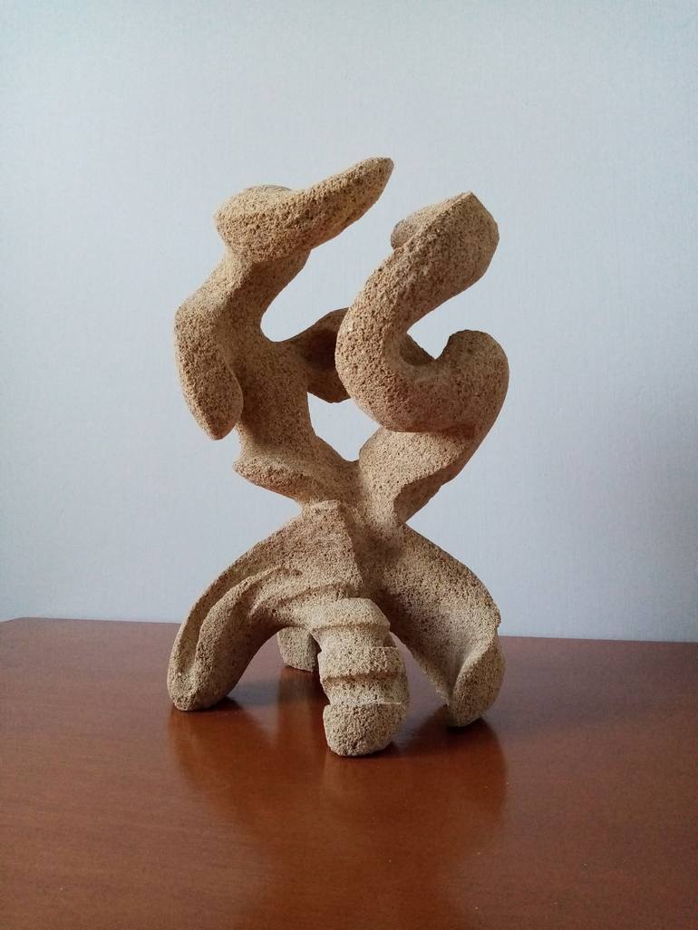 Original Abstract Sculpture by Massimiliano Capraro