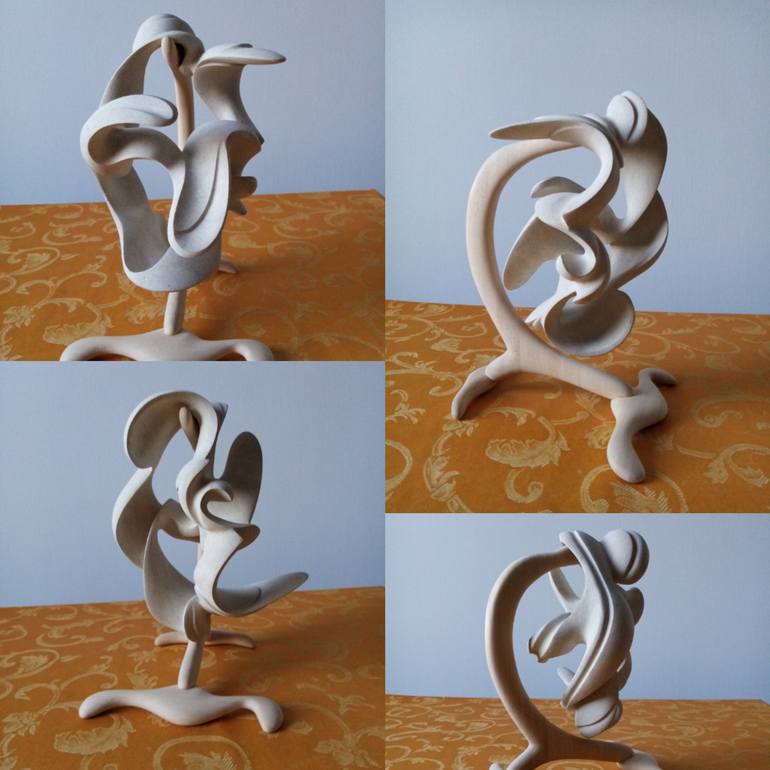 Original Abstract Sculpture by Massimiliano Capraro